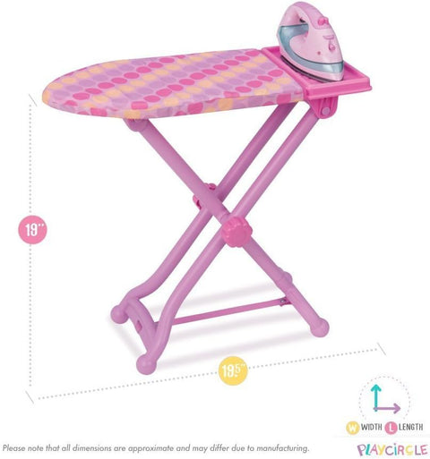 Play Circle Best Pressed Iron & Ironing Board Set