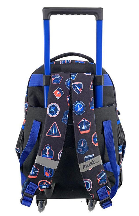 Must Astronaut 3 Compartments Trolley Backpack 45cm