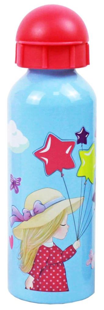 Must Cute Balloon Girl Aluminium Water Bottle 500ml