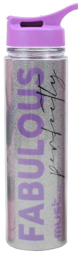 Must Glitter Fabulous Water Bottle 500ml