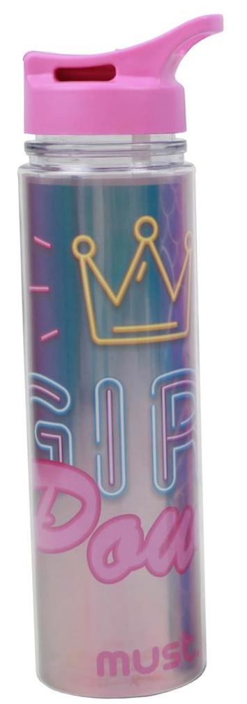 Must Neon Girl Power Water Bottle 500ml