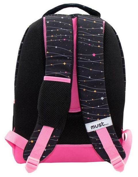 Must Star Love Glow In The Dark 3 Compartments Backpack 43cm