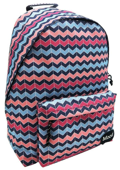 Must Mood Waves Patterns 2 Compartments Backpack 40cm