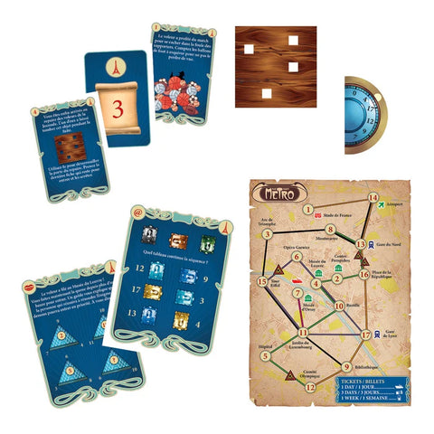Clementoni Escape Game Enquête à Paris