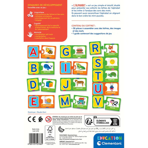 Clementoni Education, L'alphabet