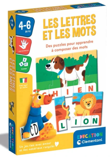 Clementoni Education, Les Lettres et Les Mots