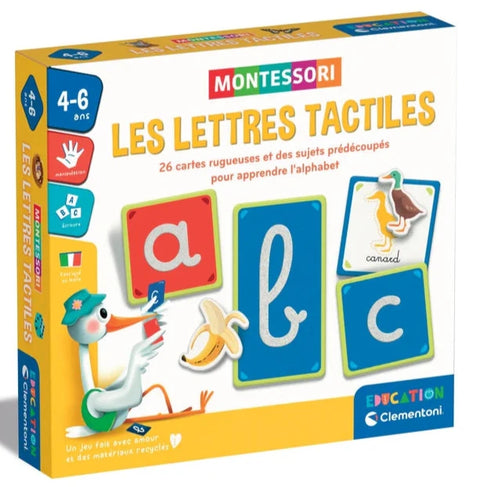 Clementoni Education, Les Lettres Tactiles