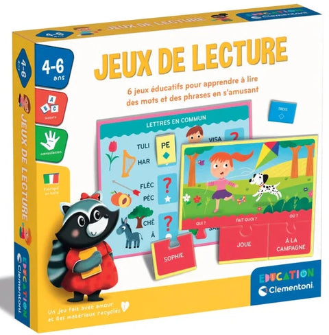 Clementoni Education, Jeux De Lecture