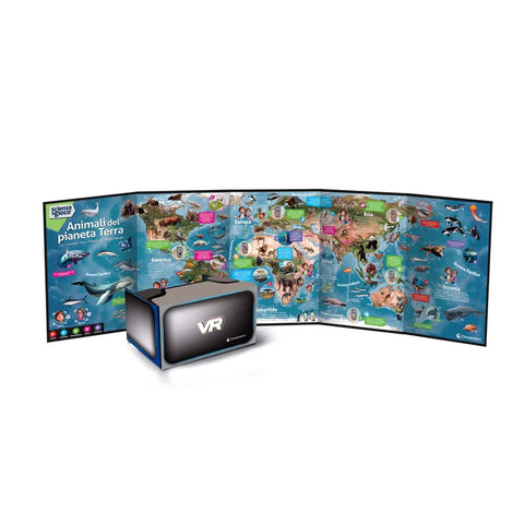 Clementoni Science & Jeu Les Animaux de la planète Terre Réalité Virtuelle