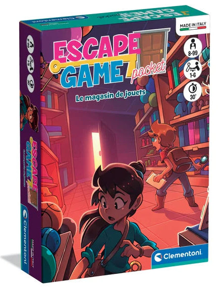 Clementoni Escape Game Pocket Le magasin De Jouets