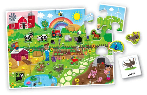 Clementoni Éducation, Les Mots De La Ferme