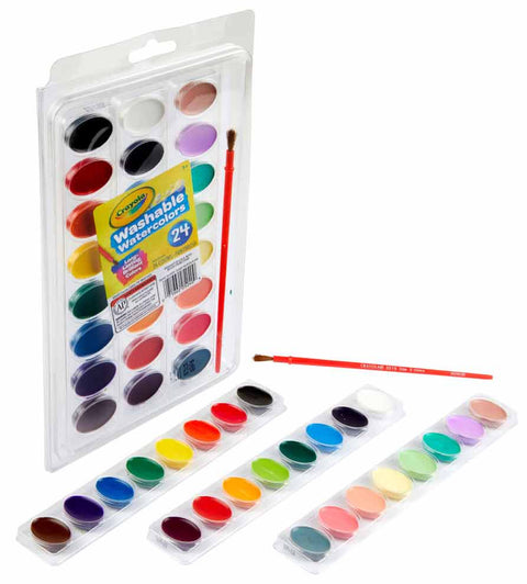 Crayola 24 Washable Watercolors