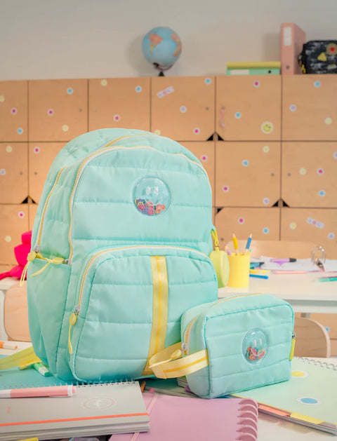 Smile It Mint 2 Compartments Backpack 42cm