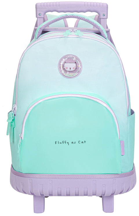 Hello Little One Cat 2 Compartments Trolley Backpack 44.5cm