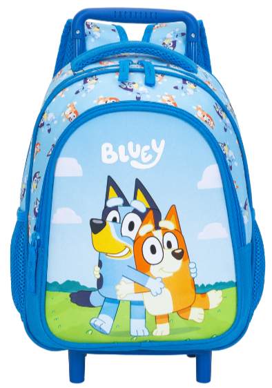 Bluey Always Funny 1 Compartment Trolley Backpack 30cm