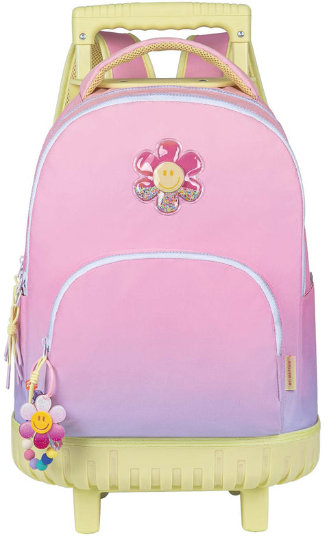 Kstationery Flower Happy Flower Trolley Backpack 44.5cm