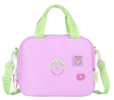 Kstationery Stay Groovy Smile More Lunch Bag