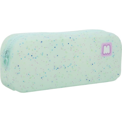 DKT Glitter Silicone Green Pencil Case