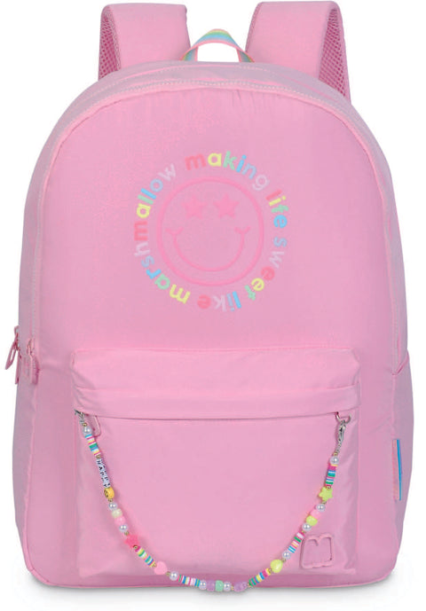 DKT Marshmallow Happy Pink 2 Compartments Backpack 43cm