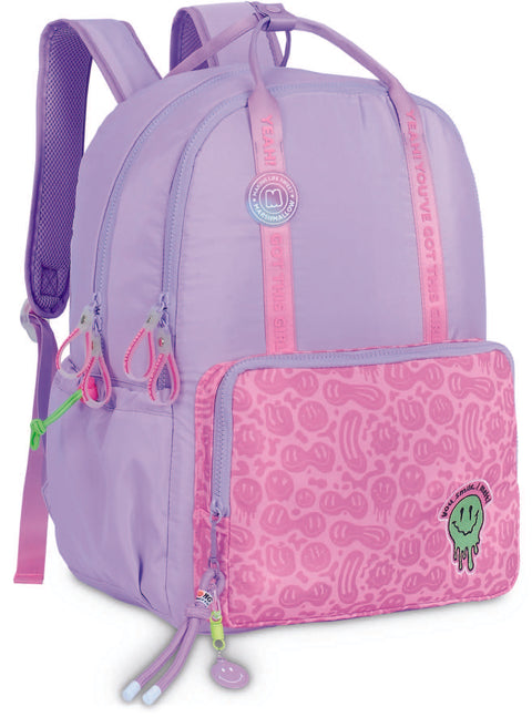 DKT Marshmallow Melty Purple 2 Compartments Backpack 43cm