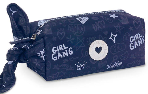 DKT Miss Lemonade Bisous Navy Blue Pencil Case