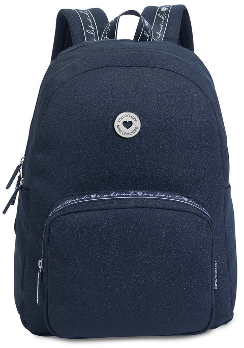 DKT Miss Lemonade Diamond Black 1 Compartment Backpack 43cm