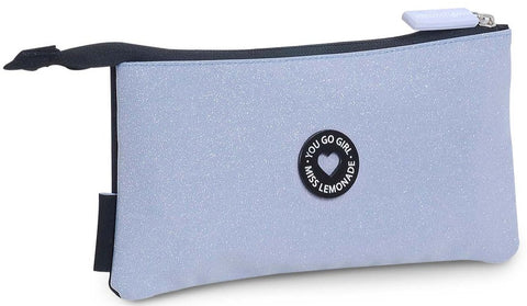 DKT Miss Lemonade Diamond Grey Pencil Case