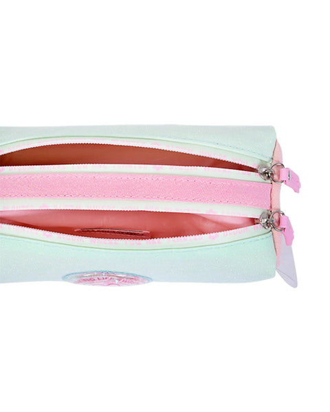 Marshmallow Sugar Crush Coral 2 Parts Pencil Case 22cm