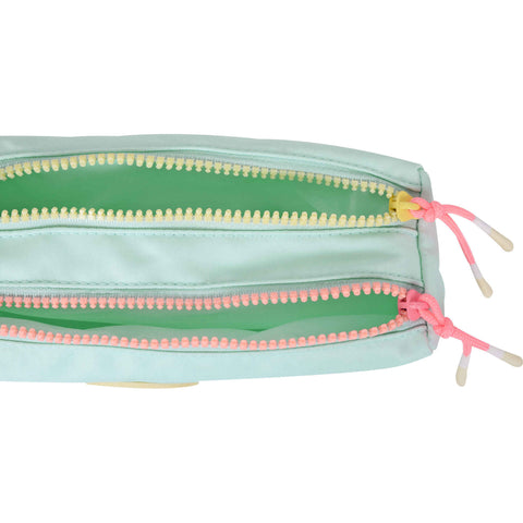 Marshmallow Pistachio Green 2 Parts Pencil Case 22cm