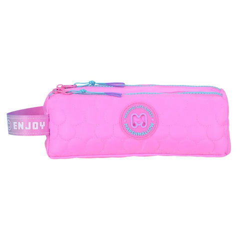 Marshmallow Blush 2 Parts Pencil Case 22cm