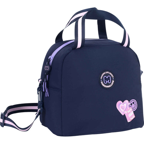 Marshmallow Glimmed Lunch Bag 24cm