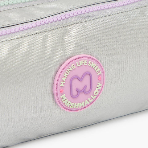 Marshmallow Platinum 2 Parts Pencil Case 22cm