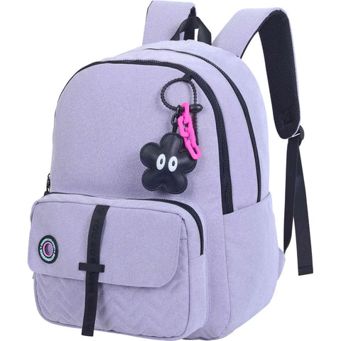 Marshmallow Nighty Purple 2 Parts Backpack 43cm School Set