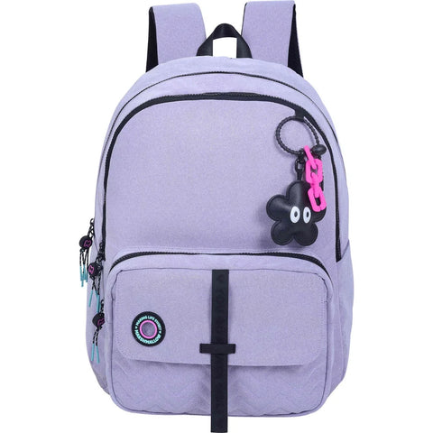 Marshmallow Nighty Purple 2 Parts Backpack 43cm School Set