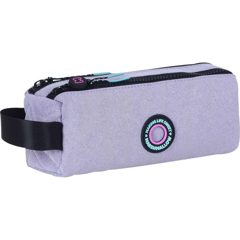 Marshmallow Nighty Purple 2 Parts Pencil Case 22cm