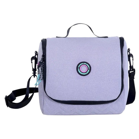 Marshmallow Nighty Purple 2 Parts Backpack 43cm School Set
