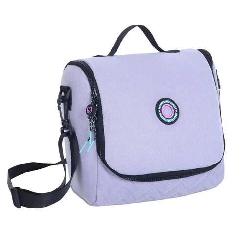 Marshmallow Nighty Purple Lunch Bag 24cm