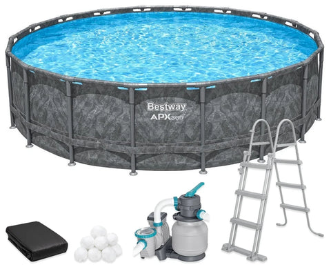 Bestway APX365 Above Ground Round Pool Set 671x132cm