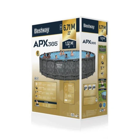 Bestway APX365 Above Ground Round Pool Set 671x132cm