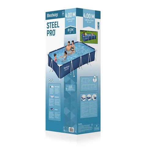 Bestway Steel Pro Above Ground Pool Set 400x211x81cm