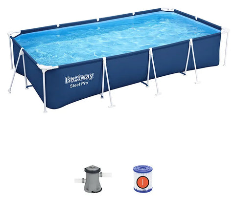 Bestway Steel Pro Above Ground Pool Set 400x211x81cm