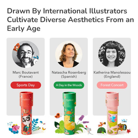 Mideer Kaleidoscope A Day at the Zoo