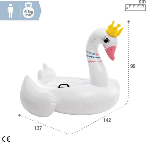 Intex - Majestic Swan Ride-On 142×137×99 cm