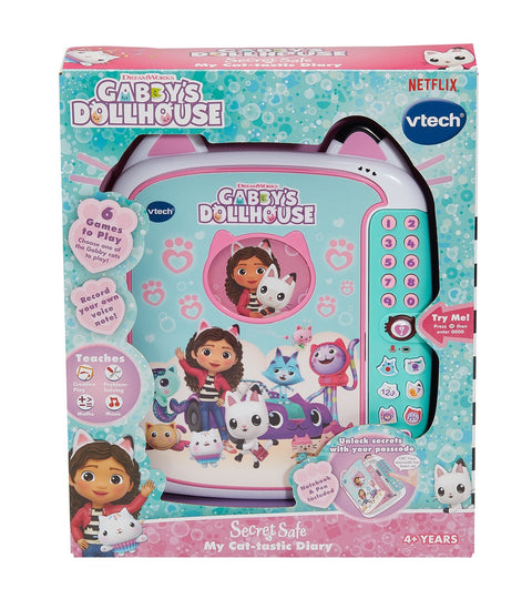 VTech Gabby's Dollhouse: Secret Safe My Cat-tastic Diary