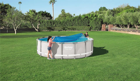 Flowclear™ Solar Pool Cover Fits 4.57m Steel Pro™ Max and 4.88m Power Steel™ Pools