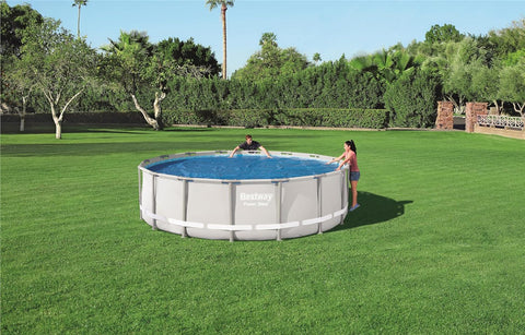 Flowclear™ Solar Pool Cover Fits 4.57m Steel Pro™ Max and 4.88m Power Steel™ Pools