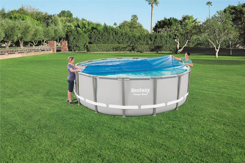 Flowclear™ Solar Pool Cover Fits 4.57m Steel Pro™ Max and 4.88m Power Steel™ Pools