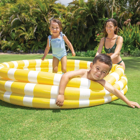 Zesty Lemon Inflatable Kiddie Pool, 147x33cm