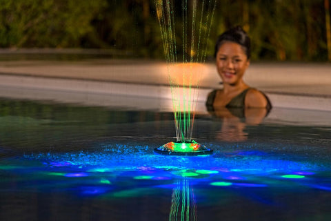 Bestway FloatBright Rechargeable LED Pool Floating Fountain