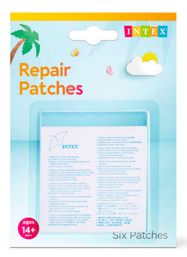 Heavy Duty Repair Patches 7x7cm x6pcs